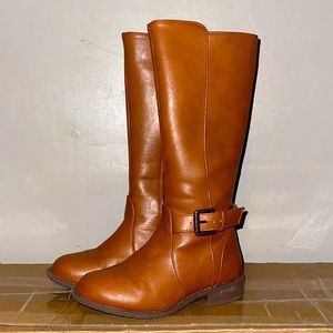Tall Buckle Riding Boot
